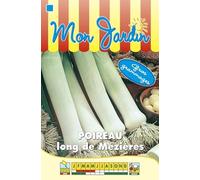 Sachet de graines de Poireau long de Mézières GROS GRAMMAGE - 12 g - légume bulbe - LES GRAINES BOCQUET