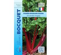 Sachet de graines de Poirée à carde rouge - 4 g - légume tige - LES GRAINES BOCQUET