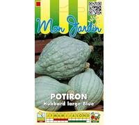 Sachet de graines de Potiron Hubbard large Blue - 3 g - légume fruit - LES GRAINES BOCQUET
