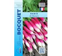 Sachet de graines de Radis demi-long de 18 jours - 10 g - légume racine - LES GRAINES BOCQUET