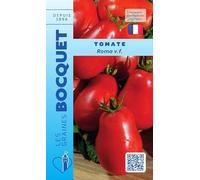 Sachet de graines de Tomate Roma VF (Verticilium et Fusarium) - 0,5 g - légume fruit - LES GRAINES BOCQUET