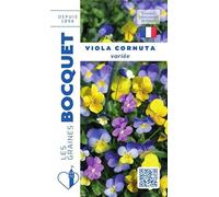 Sachet de graines de Viola Cornuta variée - 0,5 g - LES GRAINES BOCQUET