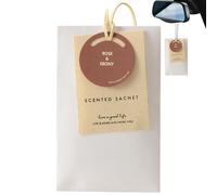 Sachet de parfum d'ambiance - Blocage de parfum longue durée avec motif floral - Désodorisant naturel pour armoire, toilettes, tiroir, armoire, bureau, rangement de linge, voiture, boîte à chaussures