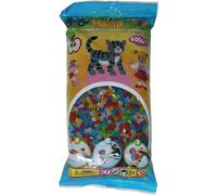 Hama Perles à repasser Midi – Sachet de 1000, 6 couleurs pailletées