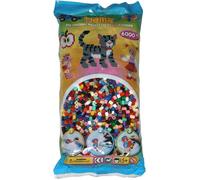Sachet de 6000 perles midi multi-couleurs - hama