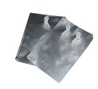 Sachet de prélèvement de gaz avec valve, de 100 ml à 10 000 ml - Sachets de collecte et de stockage de gaz en feuille d'aluminium PTFE - Lot de 5(500ml Single)