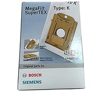 SACHET DE SACS TYPE K SIEMENS pour PIECES ASPIRATEUR NETTOYEUR PETIT ELECTROMENAGER - 00468265