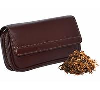 Sachet de Tabac Peau Marron