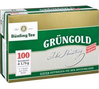 Sachet de tasse d'or vert Bünting (100 x 1,75 g)