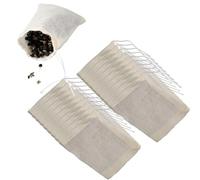 Sachet de thé vide, filtre à thé en papier, Sachets filtre à thé en gaze de coton, plusieurs tailles, 20 pièces(40pcs,6x8cm)