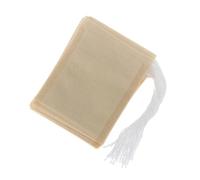Sachet de thé vide, filtre à thé en papier, Sachets filtre à thé en vrac cordon vide multicolore plusieurs tailles paquet de 100(Brown 7x8cm)