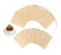 Sachet de thé vide, filtre à thé en papier, Sachets filtre à thé vides for en vrac, plusieurs tailles, paquet de 50 ou 100 pièces(100pcs Paper,10x12cm)