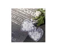 Sachet Dragées Coeur à Pois x6