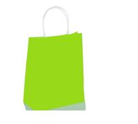 Sachet En Papier Avec Poignée 10/30/50pcs Holiday Party Bag With Handle Jewelry Shopping Bag Christmas Marriage Colored Paper Bag(Green,30PCS)
