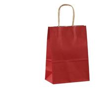 Sachet En Papier Avec Poignée Colourful Paper Bags With Handles Jewellery Shopping Bags Christmas Valentine's Day Wedding Party Bag(Color3,25pcs)