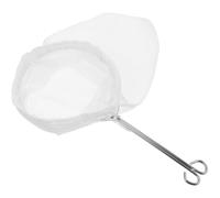 Sachet Filtre à Café Thé en Coton, Blanc, avec Poignée Inox | Maille Dense et Épaisse, Filtre Plus Propre, pour Maison et Café, Extrait L’essence du Café