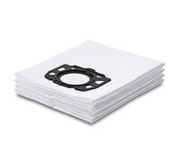 Sachet filtre ouate - JORMFTTE - 4pcs - Pour aspirateurs WD 4, WD 5, WD 6 - 5 couches microfibre - Blanc