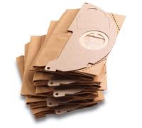 Sachet filtre papier à deux épaisseurs pour KARCHER WD2200 / A2003 / 2004 / 2054Me - paquet de 5 pièces