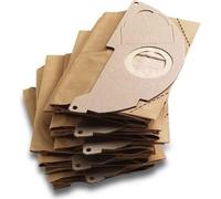 Sachet filtre papier a deux épaisseurs pour KARCHER WD2200 / A2003 / 2004 / 2054Me - paquet de 5 pieces
