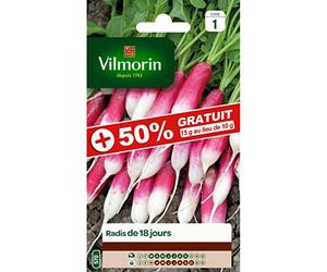 Sachet graines Radis de 18 jours +50% GRATUIT
