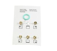 Sachet injecteurs gaz butane - Plaque de cuisson - BEKO (72146)