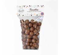 SACHET | moulage de noël | Chocolat à offrir | Chocolat Noel artisanal Chocodic (Noisettes Lait Caramel 200g)