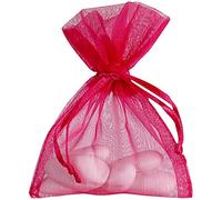 SACHET ORGANDI FUSHIA X10