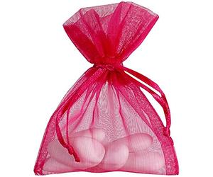 SACHET ORGANDI FUSHIA X10