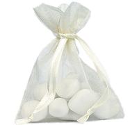 Santex Sachets organza Ivoire 7,5 x 10 cm Lot de 10