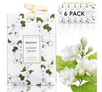 Sachet parfumé pour tiroirs et placards,Longue durée Sachet parfumé,Sacs Pot-pourri Suspendus avec des parfums pour Armoire et Voiture,Produits de Parfum d’intérieur,Jasmin