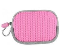 Sachet Pixelbags en gris et rose