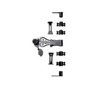 Sachet Provence crochet droit à butée TORBEL coulisseau N°2 à lacets déportés - P31B03B21 - 07PNB3B24