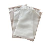 sachet refermable, Lot de 40 sacs voyage en plastique étanches et anti-poussière à fermeture éclair, pochettes plates refermables CPE, sac rangement for sous-vêtements coulissante(14x20cm(40PCS))