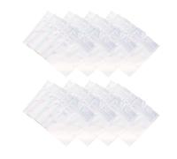Sachet Refermable pour Bijoux et Boutons 100 Pièces Film Complexe Argenté | Protection Imperméable, Face Transparente Simple, Résiste à Graisse et Saleté, Voyage et Usage Quotidien