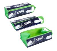 Sachet Triangulaire Trousse À Crayons Bombe / Space Starpak Prix Par 1 Pc