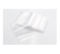 Sachet zip transparent - Non spécifié - 70 x 100 mm - Lot de 100 - 50 microns - Certifié contact alimentaire