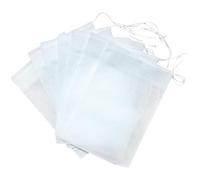 Sachets à thé avec cordon, Lot de 100 sachets filtres à thé/café non tissés cordon, différentes tailles et qualité alimentaire(7x9cm(100pcs))