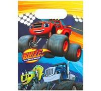 Sachets Anniversaire - Blaze Et Les Monster Machines™ x 8 Multicolore G