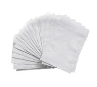 Sachets blancs mini, 50 pièces: pochette petit format pour graines fleurs, bonbons, bijoux, échantillons, sachet cadeau alimentaire à remplir, pochette décor DIY, 7,5 x 10,2 cm