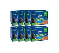 Sachets Brit Cat PLAQUE STÉRILE 96x100g