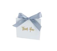 Sachets Cadeau en Mousseline de Coton Wedding Candy Box Thank You Party Favor Paper Bag Birthday Boxes Packing(Color2)