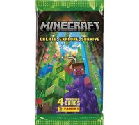 sachets cartes 4pc. PANINI MINECRAFT Z5162