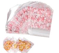 Sachets Cellophane OPP Transparents Mini, Sachets Cadeaux Auto-adhésifs For Bonbons Et Biscuits, Emballage Plastique Adhésif, For Biscuits, Chocolats, Gâteaux Et Sucreries(10x10cm/3.93x3.93in)