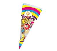 Sachets Cônes pour Confiseries - Pochettes Transparentes pour Bonbons et Pop-corn - 20 x 40 cm