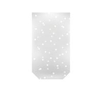 Sachets confiserie - Motif pois blanc - 18x31 cm - Lot de 10