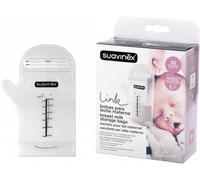 Sachets conservation pour lait maternel avec fermeture zip blanc TU