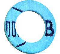 Sachets de 100 joints fibres - Riquier - Bleu - 3/4' - Ep 2 mm