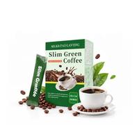 Sachets De Café Vert Instantané, Extrait Naturel Grain | Bâtonnets De Café En Portion Individuelle, Saveur Douce Et Douce, Boisson Pratique For Le Bien-être Quotidien(2PC)