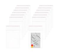 Sachets de Cellophane Adhésifs 8x10cm 300 Pièces OPP Clair Sac en Plastique Transparents Sacs en Plastique Autocollants 50microns pour Sucette Biscuits Chocolat Bonbons(11 Tailles au Choix)