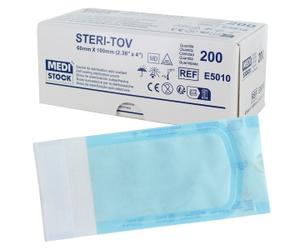 Sachets de stérilisation autocollants - 140 x 260 mm